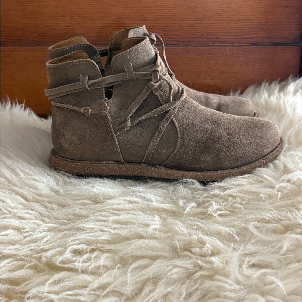 Brown Born Ankle Boots
